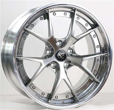 BMW M5 F90 2019 5-Y Spoke Style 21x10 ak 21x11.5 Custom 2-PC Jant fòje