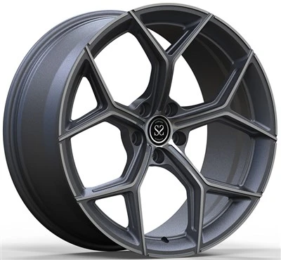 Zam metal poli figi 1-PC fòje wou 20x9.0 pou Audi S6