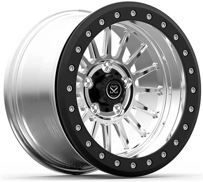 Heavy Duty Big Lip Poli 4x4 Custom 1-PC Rims 15,16,17 ak 18 pous