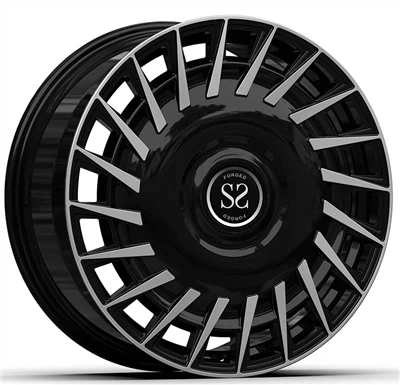Hyundai Staria 18x7.5  Gloss  Black  Machined  Spokes  Custom   Fòje  {3{3}pC Rim