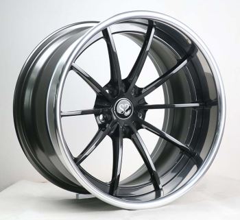 3-PC 20 pous fòje Alloy wou Rims te fè nan 6061-T6 aliminyòm Alloy Pou Mustang Rims