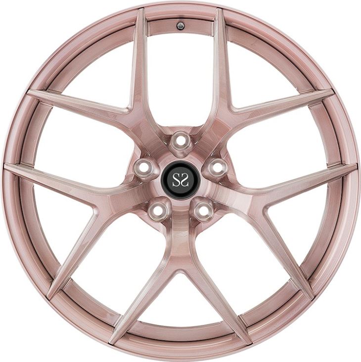 Custom Brush 21Rims 2-PC Forged Wheels For Cadillac Escalade