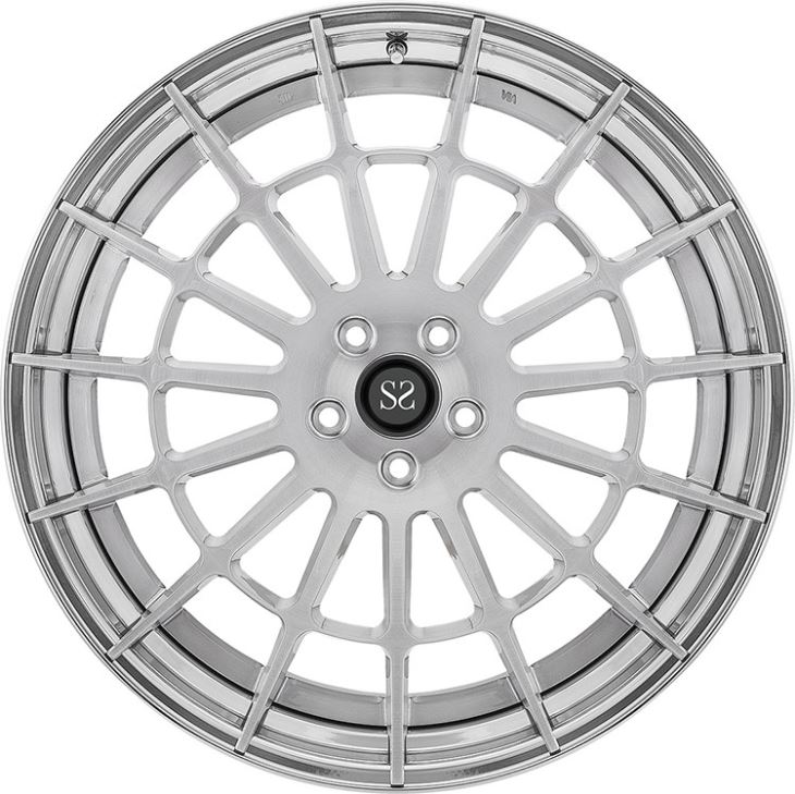 Custom Brush 21Rims 2-PC Forged Wheels For Cadillac Escalade