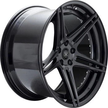 Bwòs 22 pous Rims Customized Alloy Wheels Rims 5x112 Pou Audi RS4 wou fòje
