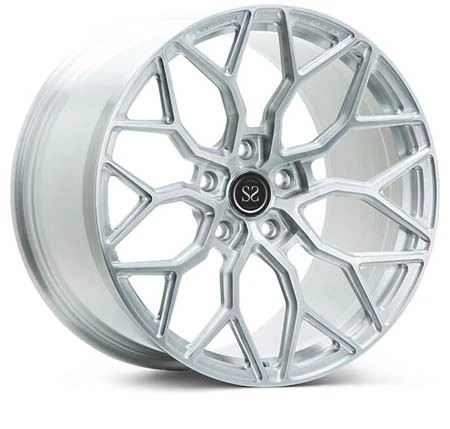 1 - Piece Forged Rims Polished Customized Wheels For Luxury Cars