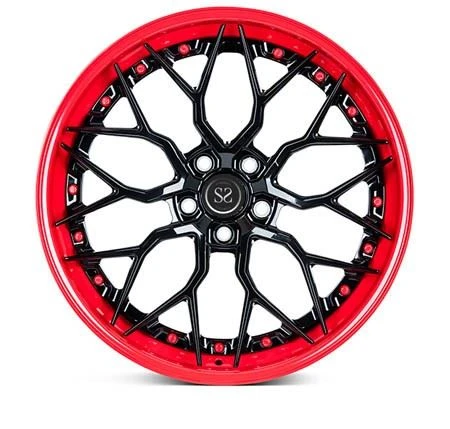 1 - Piece Forged Rims Polished Customized Wheels For Luxury Cars
