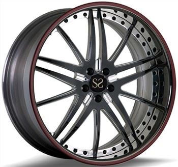 19 Rims Customized 2 - Moso fòje Rims, Te fè nan alyaj aliminyòm 6061-T6, Pou Lamborghini J514 Aventador