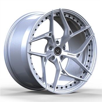 Bwonz poli 22 pous Customized 2-PC Rims wou pou AMG