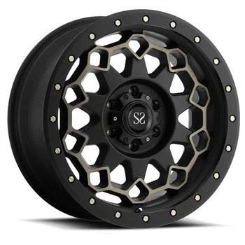 SSBR1007 Custom 6 X 139.7 -44 ET gwo lèv fòje alyaj aliminyòm pou Ford Ranger