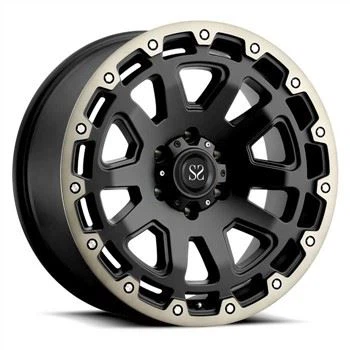 SSBR1013 20 22 24 pous konkav 4 X 4 jant pou SUV ak pickup, Custom PCD 5 X 127 6 X 139,7 5 X 150 6 X135