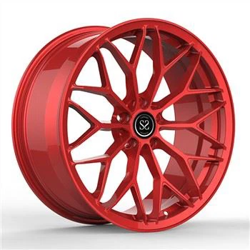 Koutim Wouj 1-PC 6061-T6 Koutim 5x112 20 ak 21 pous pou RS4