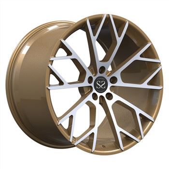 Pou Lambor Aventador 1 PC Monoblock fòje an kwiv machin wou 21inch 21x13 alyaj machin rims
