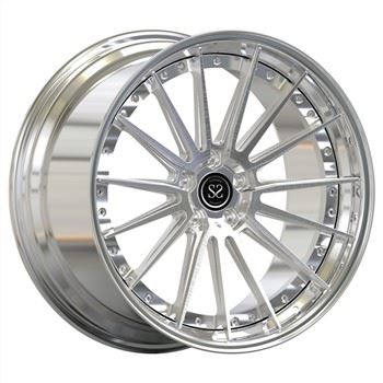 Poli sant te pale barik lèv fòje 2 moso wou BMW530d machin Rims